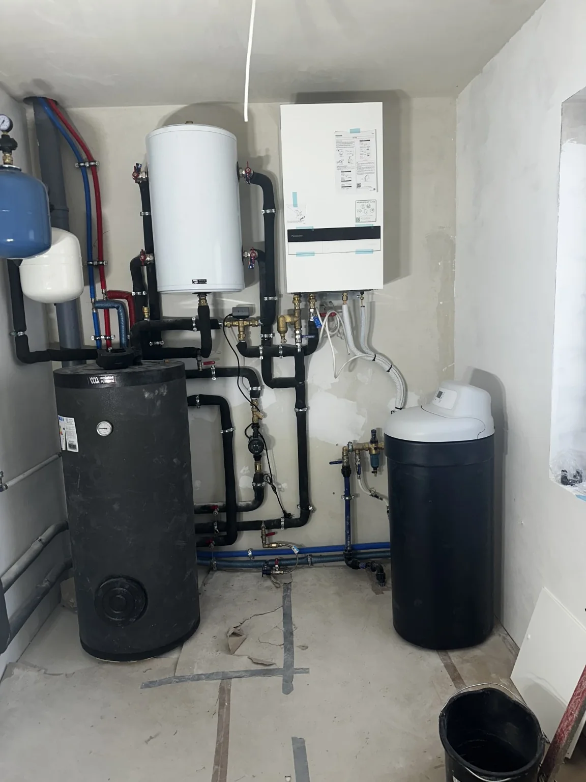 Rzeczywista realizacja instalacji Panasonic w kotłowni – KM Instal