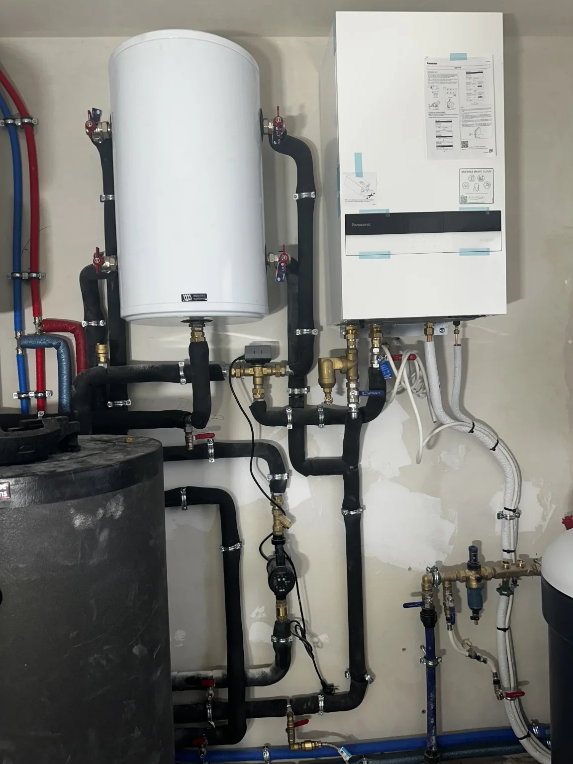 Instalacja hydrauliczna pompy ciepła Panasonic – Stargard